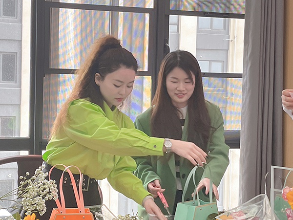 女神节插花活动